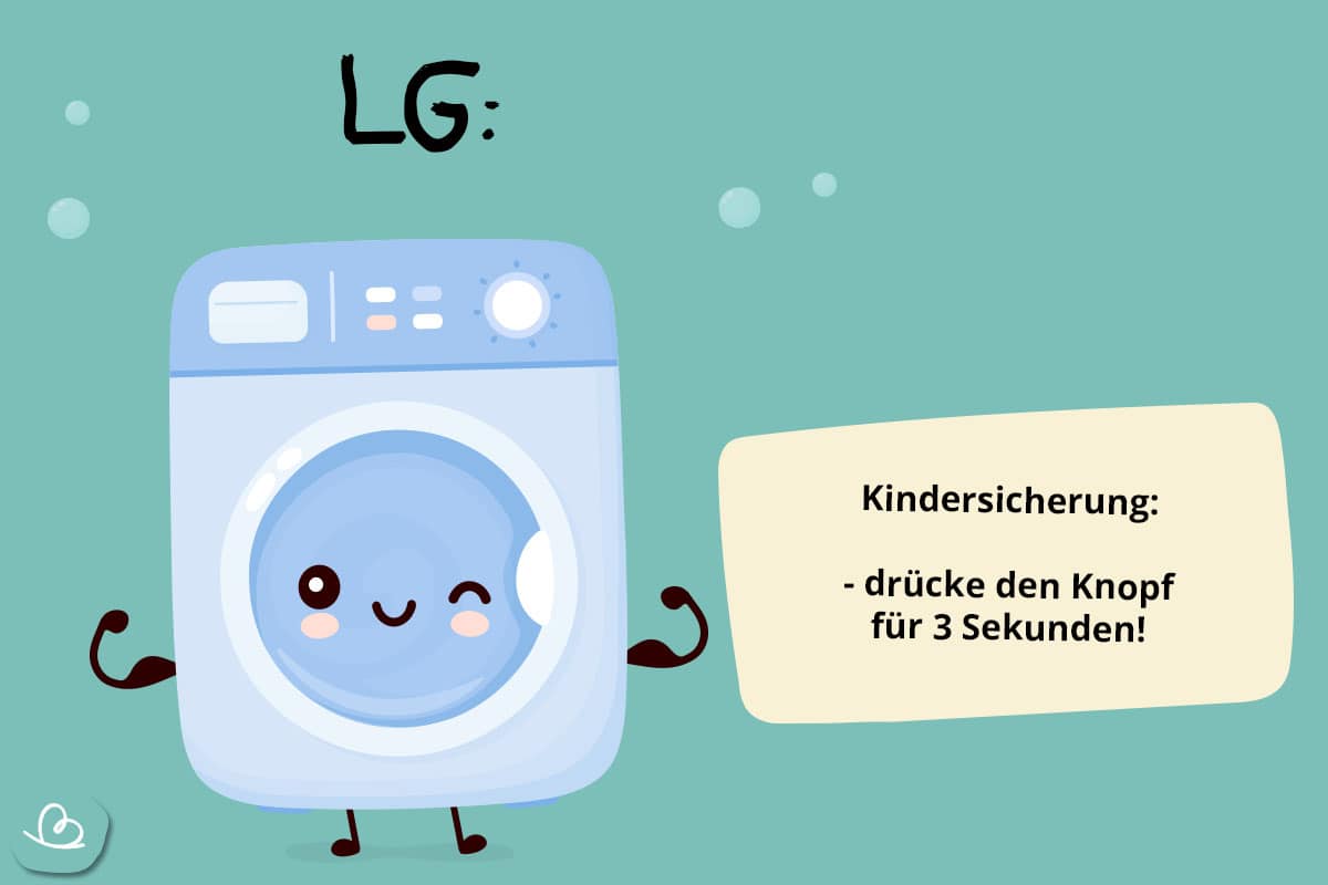 Notöffnung LG Waschmachine