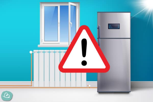 Nofrost Gefrierschrank Vereist