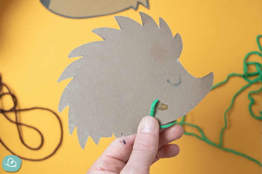 Last Minute Igel Kostüm Einfach Basteln Igel basteln mit Vorlage zum Ausdrucken | 2 Bastelideen - Wunderbunt.de