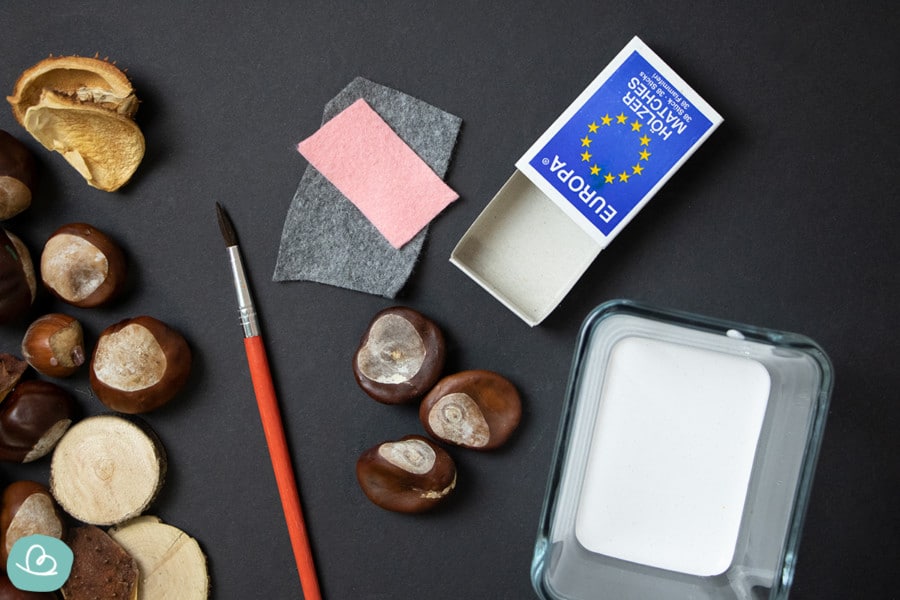 Kastanienmännchen basteln | 4 kreative Ideen | Wunderbunt.de