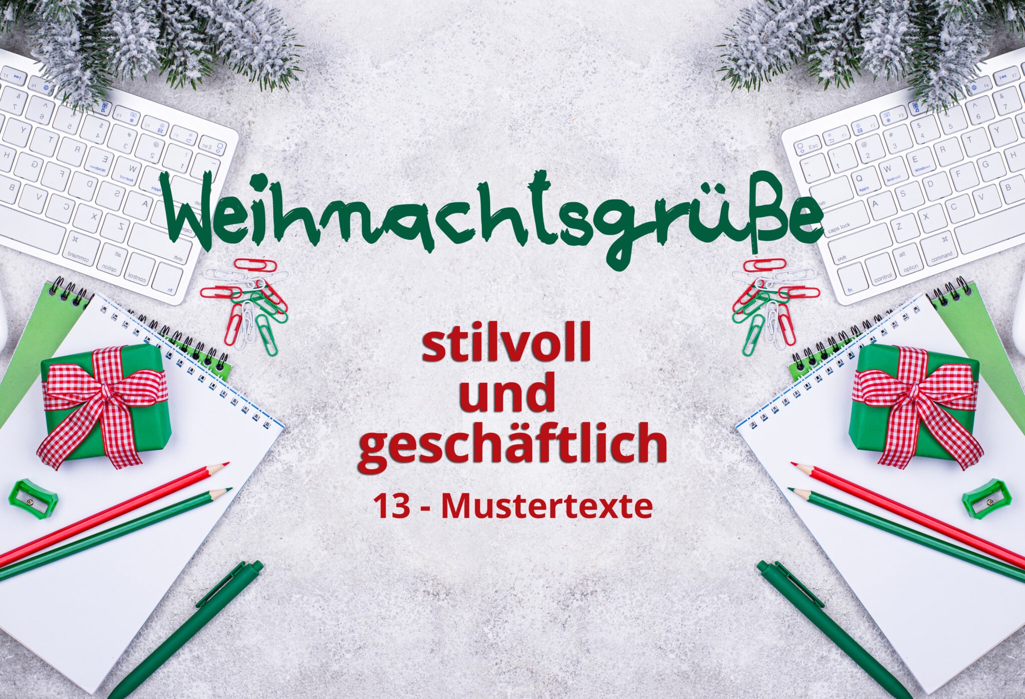 13 stilvolle geschäftliche Weihnachtsgrüße Wunderbunt.de