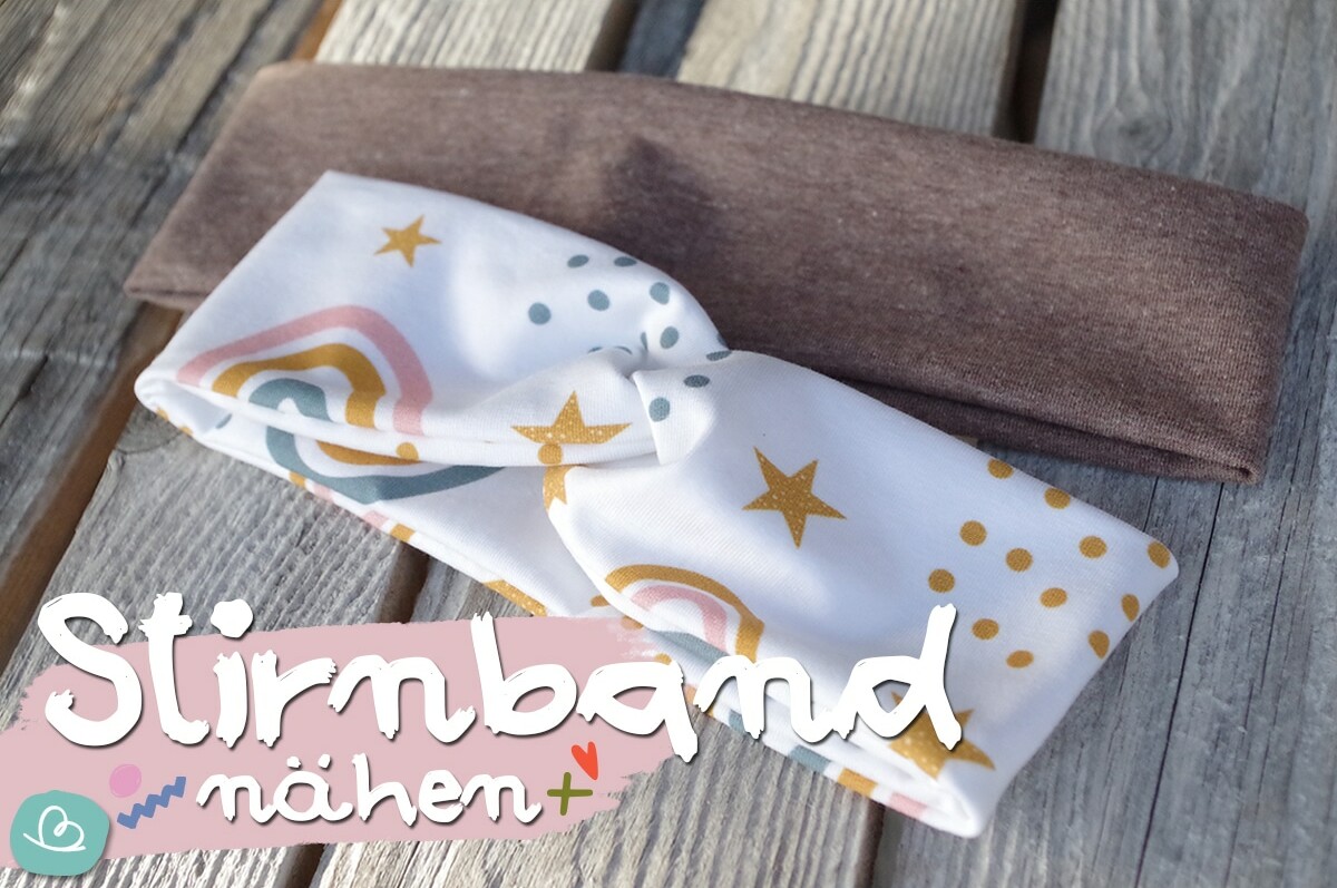 Stirnband nähen | DIY Anleitung ohne Schnittmuster