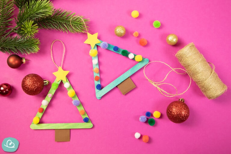 Weihnachtsbaumschmuck mit Kindern basteln 15 Ideen Wunderbunt.de