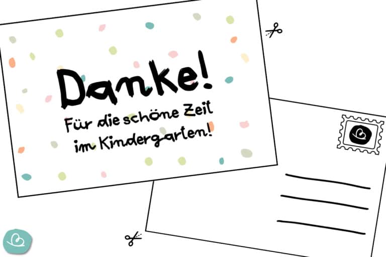 Kindergarten 12 Wünsche zum Abschied Wunderbunt.de