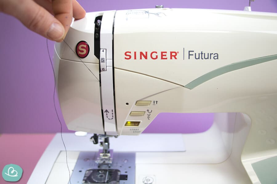 Schone Nahmaschine Faden Einfadeln Singer Ebenbild