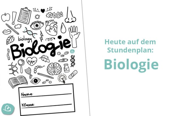 Page De Garde Biologie Deckblätter für Biologie | 6 Vorlagen zum Ausdrucken - Wunderbunt.de