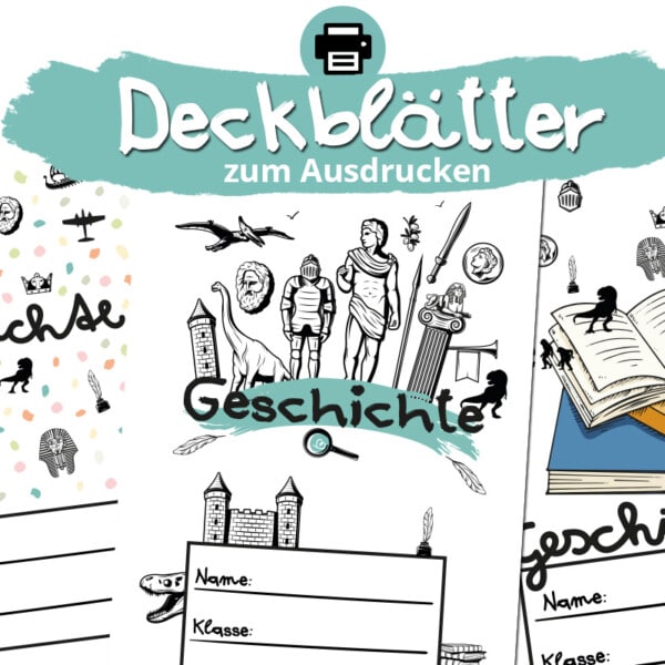 Deckblätter für Geschichte