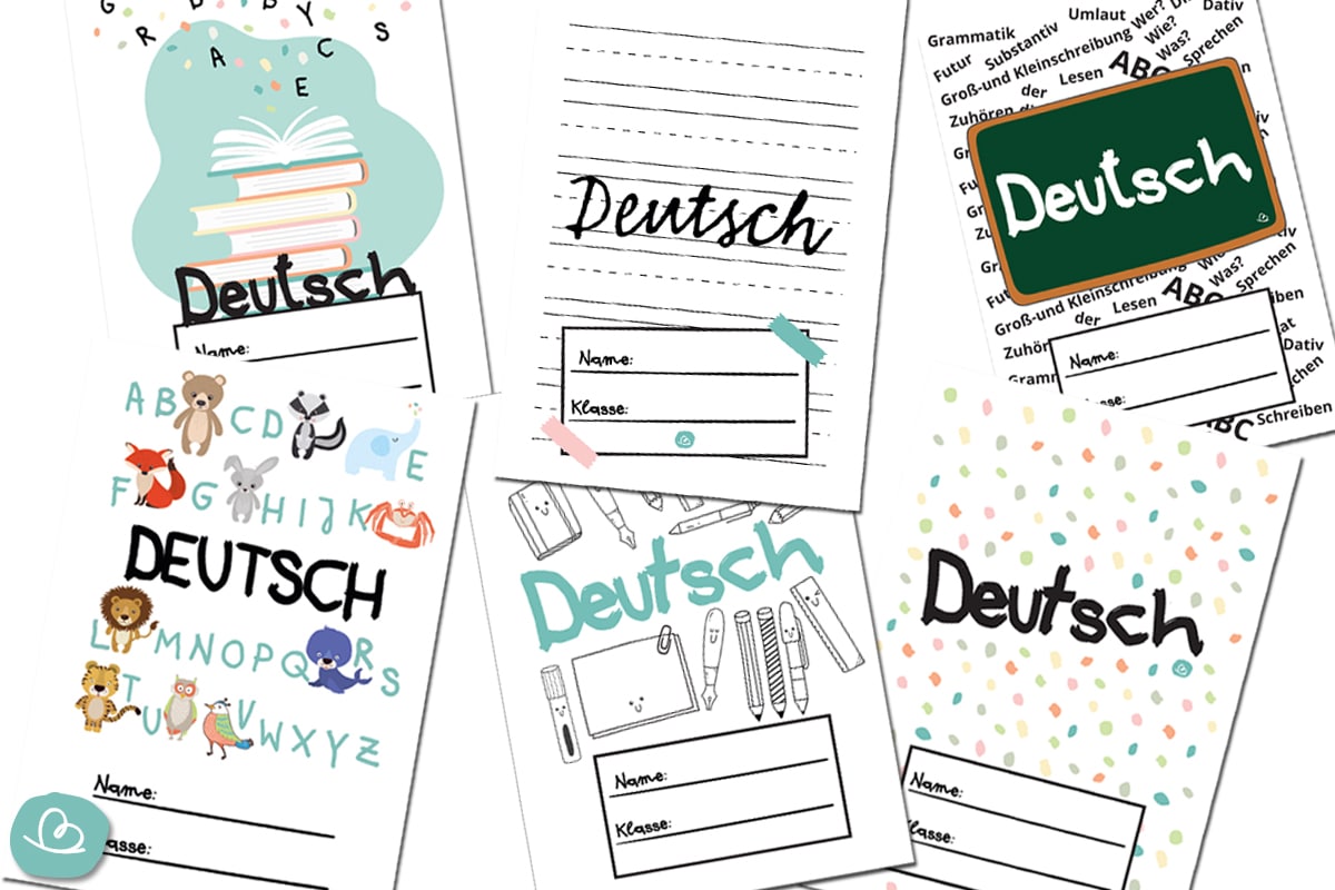 Deckblätter für Deutsch