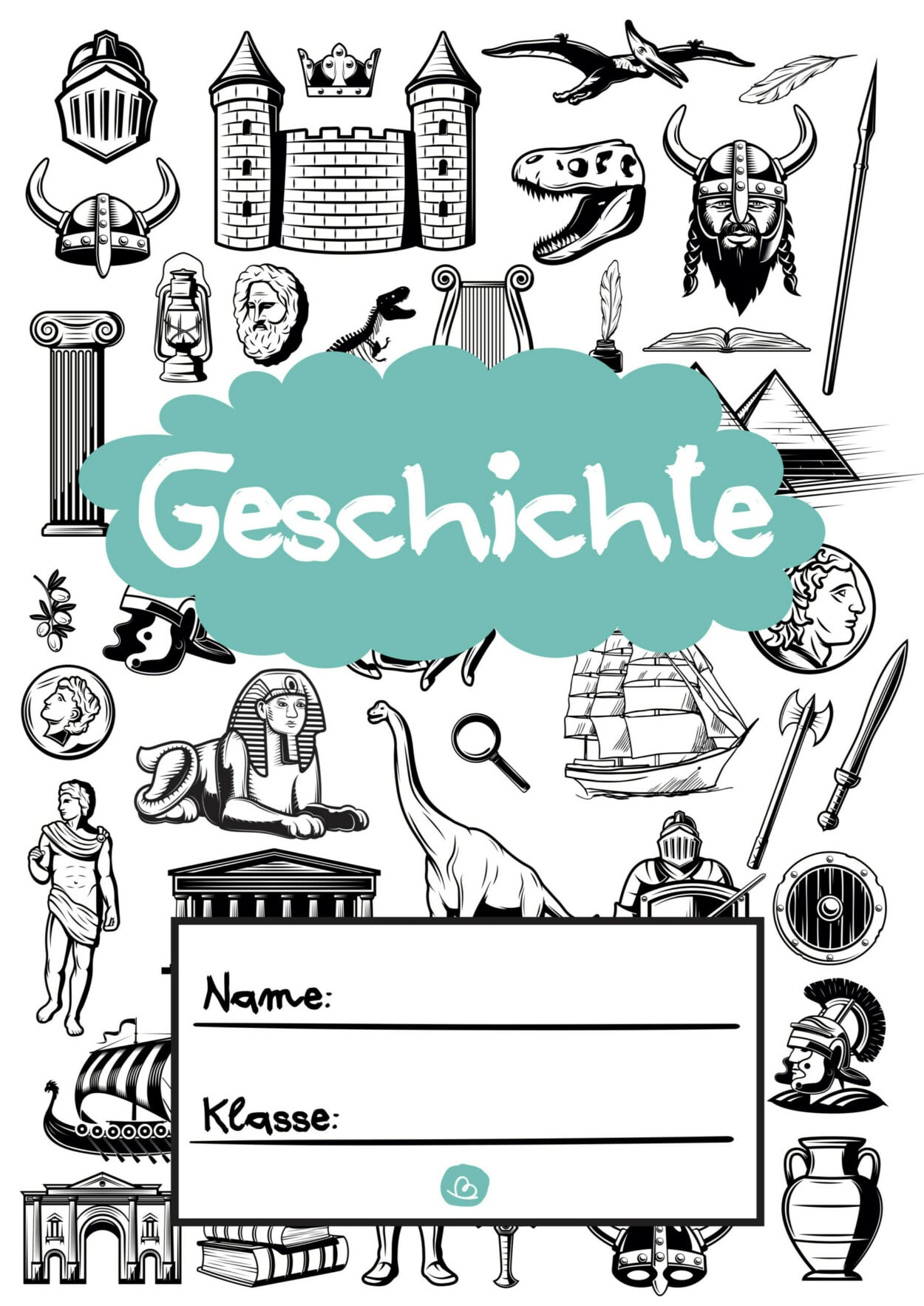 Deckblätter selbst gestalten: Ausmalbilder für Groß und Klein – Kreativität entfesseln!