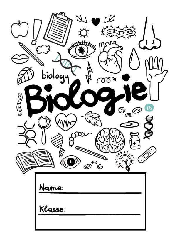Deckblätter für Biologie