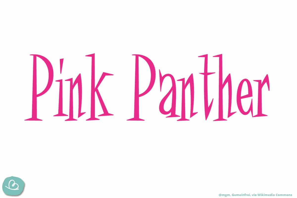 Pink Panther - rosarote Panther