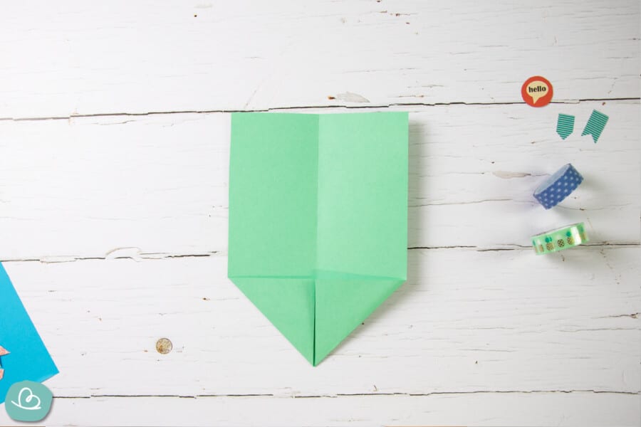 Briefumschlag aus DIN A5 falten: so geht's - Wunderbunt.de