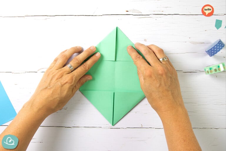 Briefumschlag aus DIN A5 falten: so geht's - Wunderbunt.de