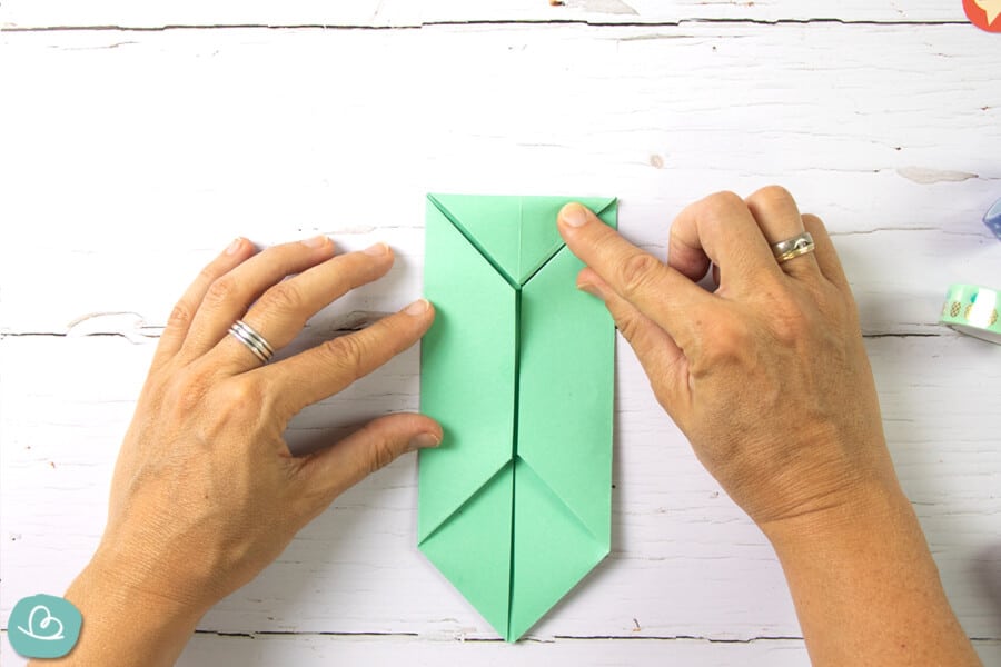 Briefumschlag aus DIN A5 falten: so geht's - Wunderbunt.de