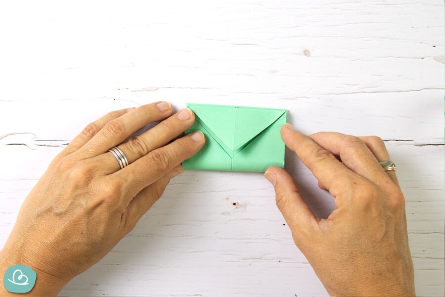 Briefumschlag aus DIN A5 falten: so geht's - Wunderbunt.de