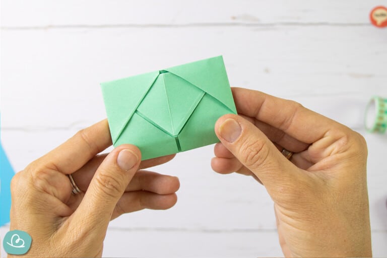 Briefumschlag aus DIN A5 falten: so geht's - Wunderbunt.de