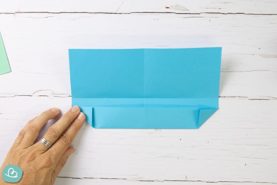 Briefumschlag aus DIN A5 falten: so geht's - Wunderbunt.de
