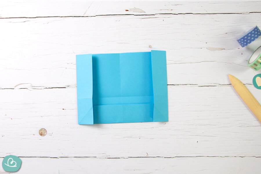 Briefumschlag aus DIN A5 falten: so geht's - Wunderbunt.de