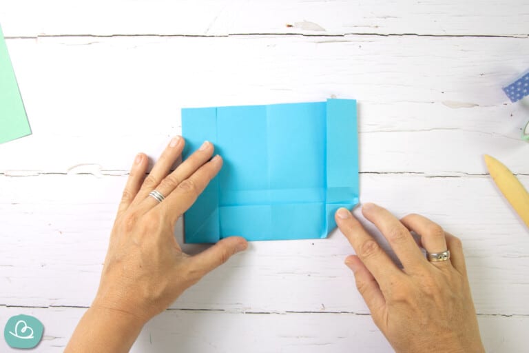 Briefumschlag aus DIN A5 falten: so geht's - Wunderbunt.de