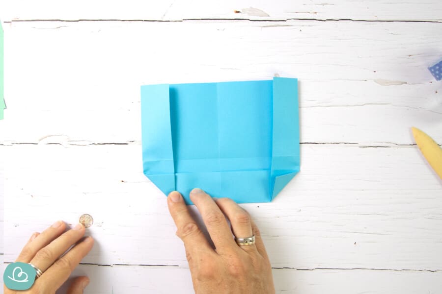 Briefumschlag aus DIN A5 falten: so geht's - Wunderbunt.de