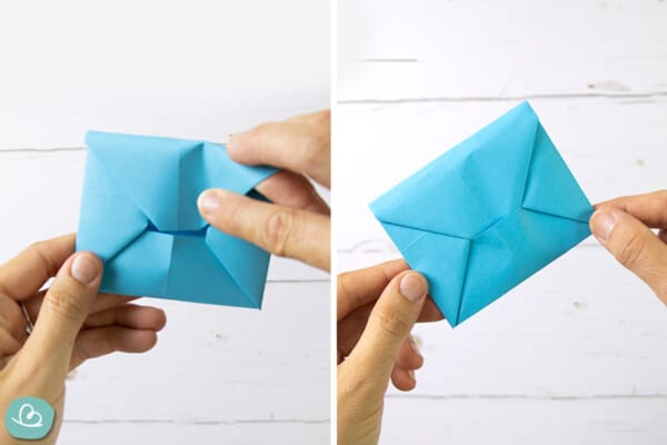 Briefumschlag aus DIN A5 falten: so geht's - Wunderbunt.de