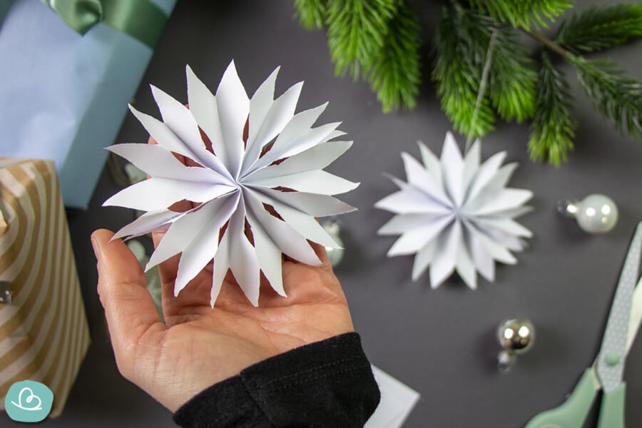 Christbaumschmuck Basteln Papier