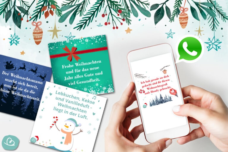 25 Kurze Weihnachtsgrüße Kostenlos für WhatsApp Wunderbunt.de