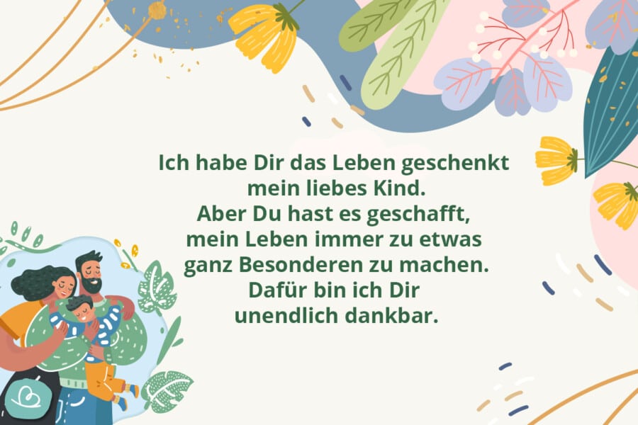30 "Mein Kind" Sprüche schön, lustig und wertvoll Wunderbunt.de