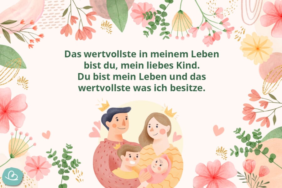 30 "Mein Kind" Sprüche schön, lustig und wertvoll Wunderbunt.de