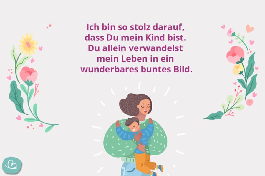 30 "Mein Kind" Sprüche schön, lustig und wertvoll Wunderbunt.de