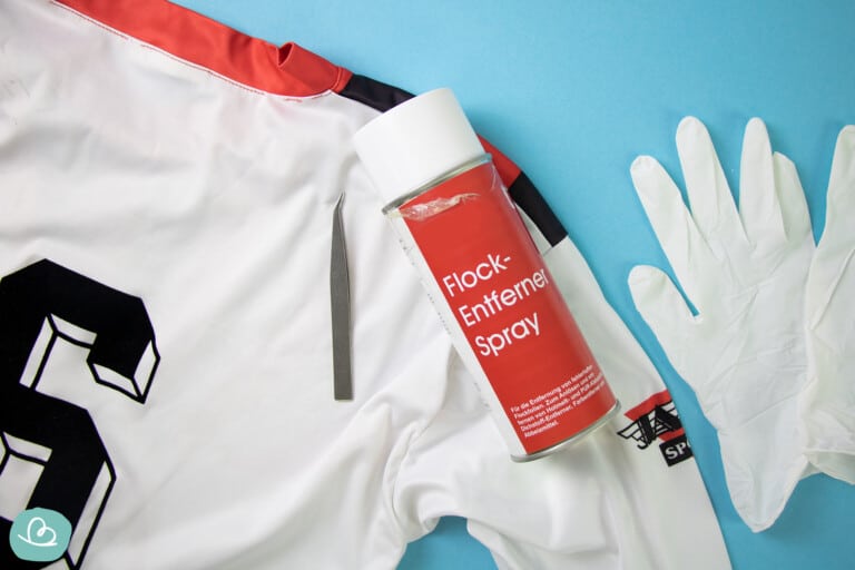 TrikotBeflockung entfernen Aufdrucke richtig lösen Wunderbunt.de