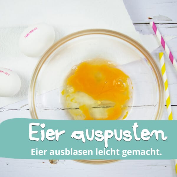 Eier auspusten-Eier ausblasen leicht gemacht
