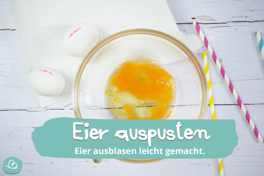 Eier auspusten-Eier ausblasen leicht gemacht
