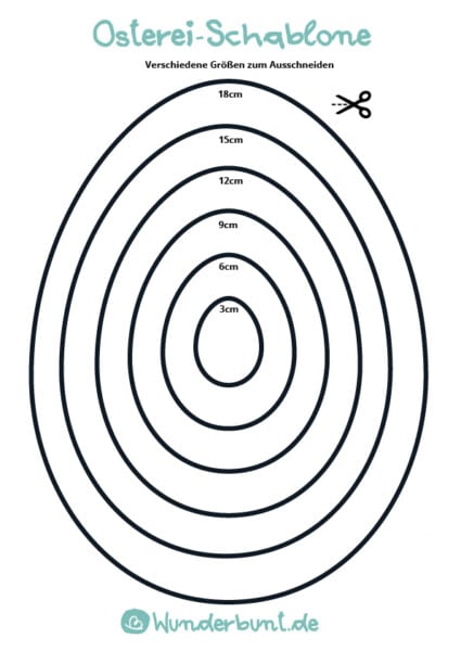  Ostereier zum Aufhängen 