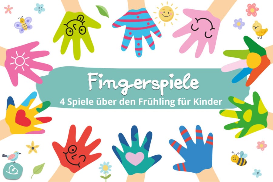 Fingerspiele für den Frühling für Kinder