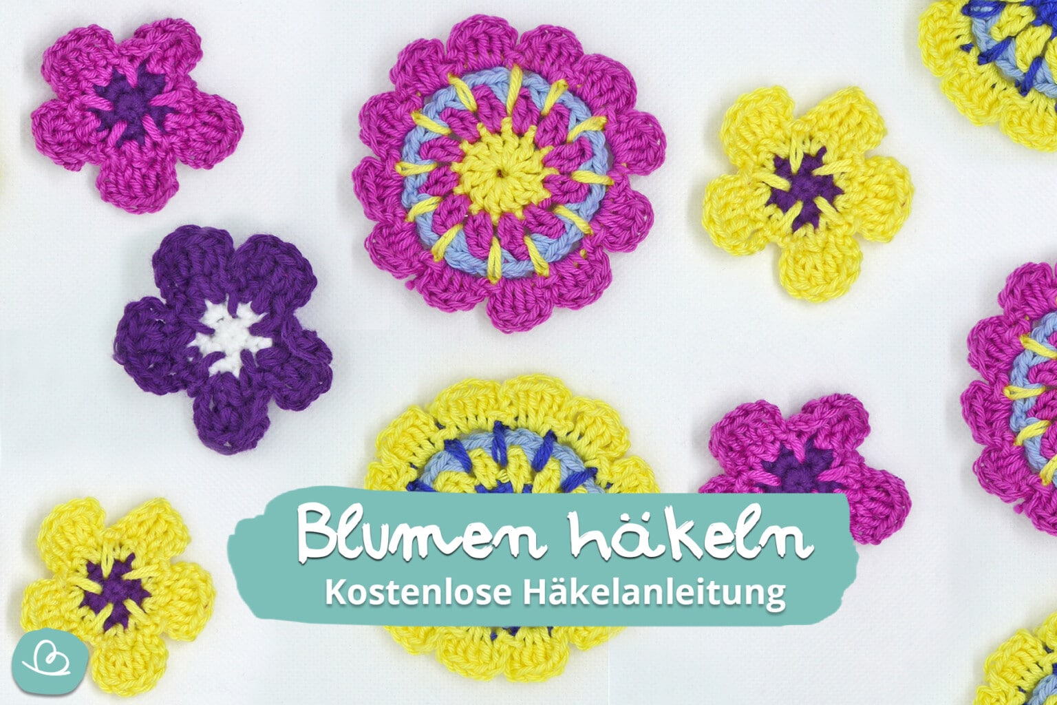 Blumen Hkeln Anleitung Mit Bildern