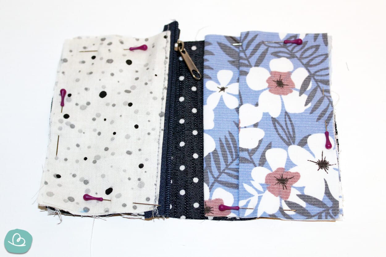 2 Mini-Make-up-Taschen Aus PU-Leder – 12 X 11 Cm, Mit Druckknopf, Für Kosmetik & Kleinkram