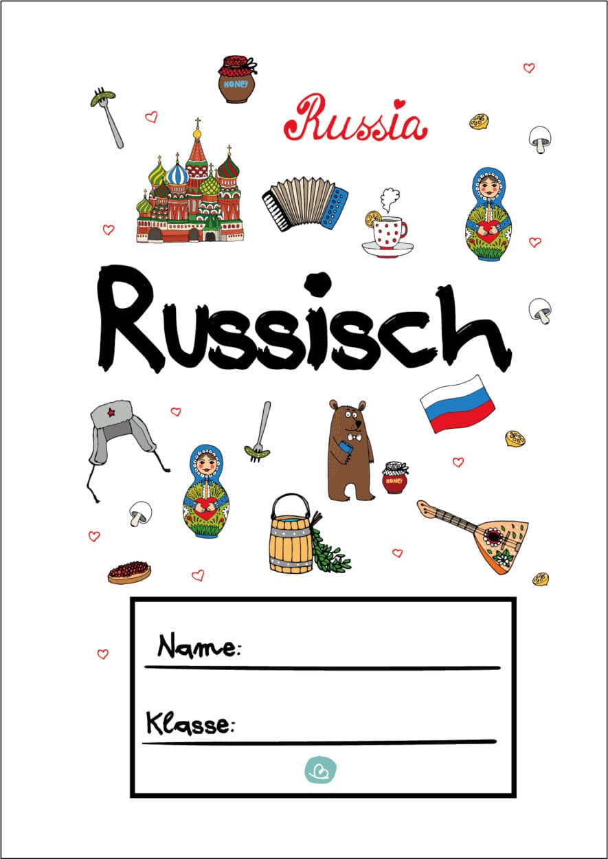 Russisch Deckblatt