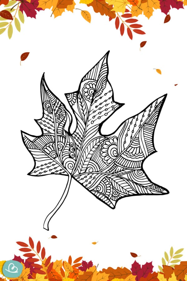 Herbst Mandala: 13 Malvorlagen zum Ausdrucken - Wunderbunt.de