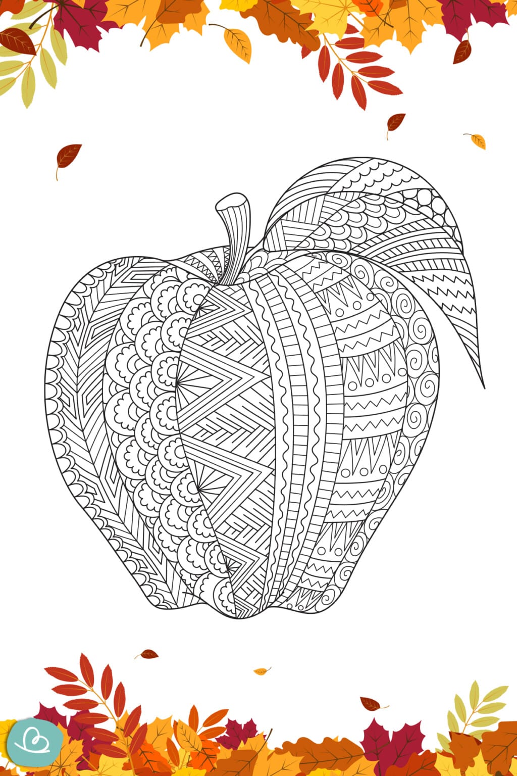 Herbst Mandala: 13 Malvorlagen zum Ausdrucken - Wunderbunt.de