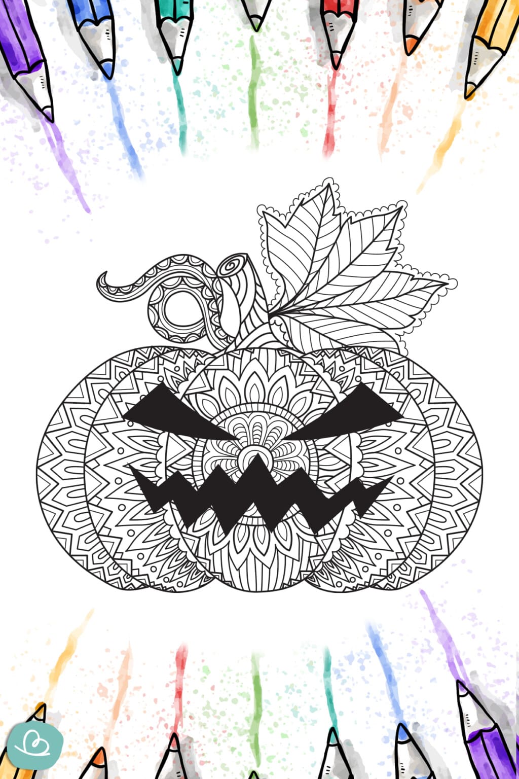 Herbst Mandala: 13 Malvorlagen zum Ausdrucken - Wunderbunt.de