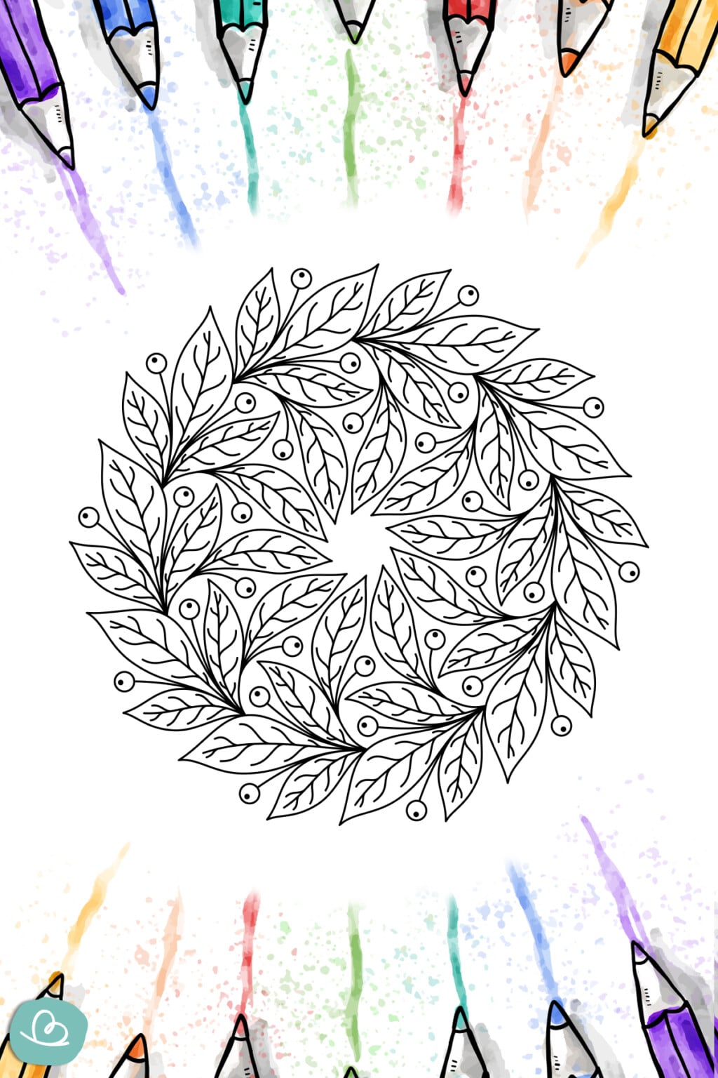 Herbst Mandala: 13 Malvorlagen zum Ausdrucken - Wunderbunt.de