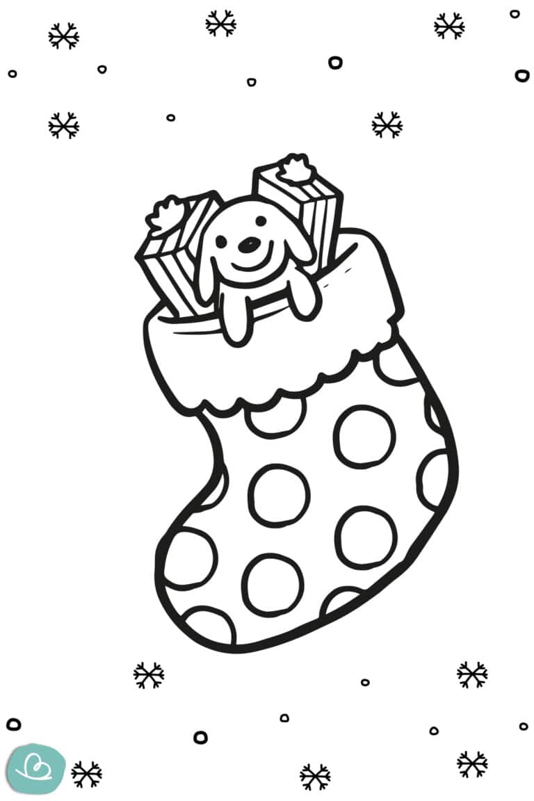 Nikolausstiefel zum Ausdrucken | 8 kostenlose Ausmalbilder - Wunderbunt.de