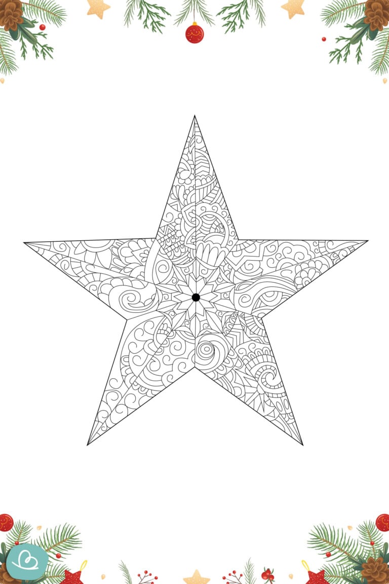  Weihnachtsmandala: 16 Vorlagen zum Ausmalen - Wunderbunt.de 