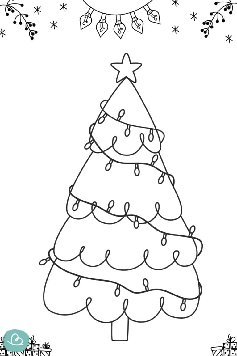  Tannenbaum Ausmalbilder 