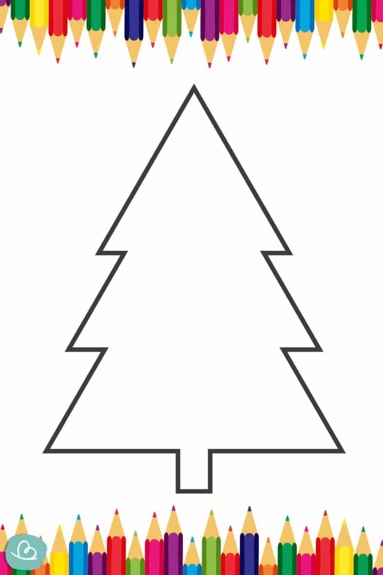 Tannenbaum zum Ausmalen: Kreative Weihnachten für Groß und Klein!