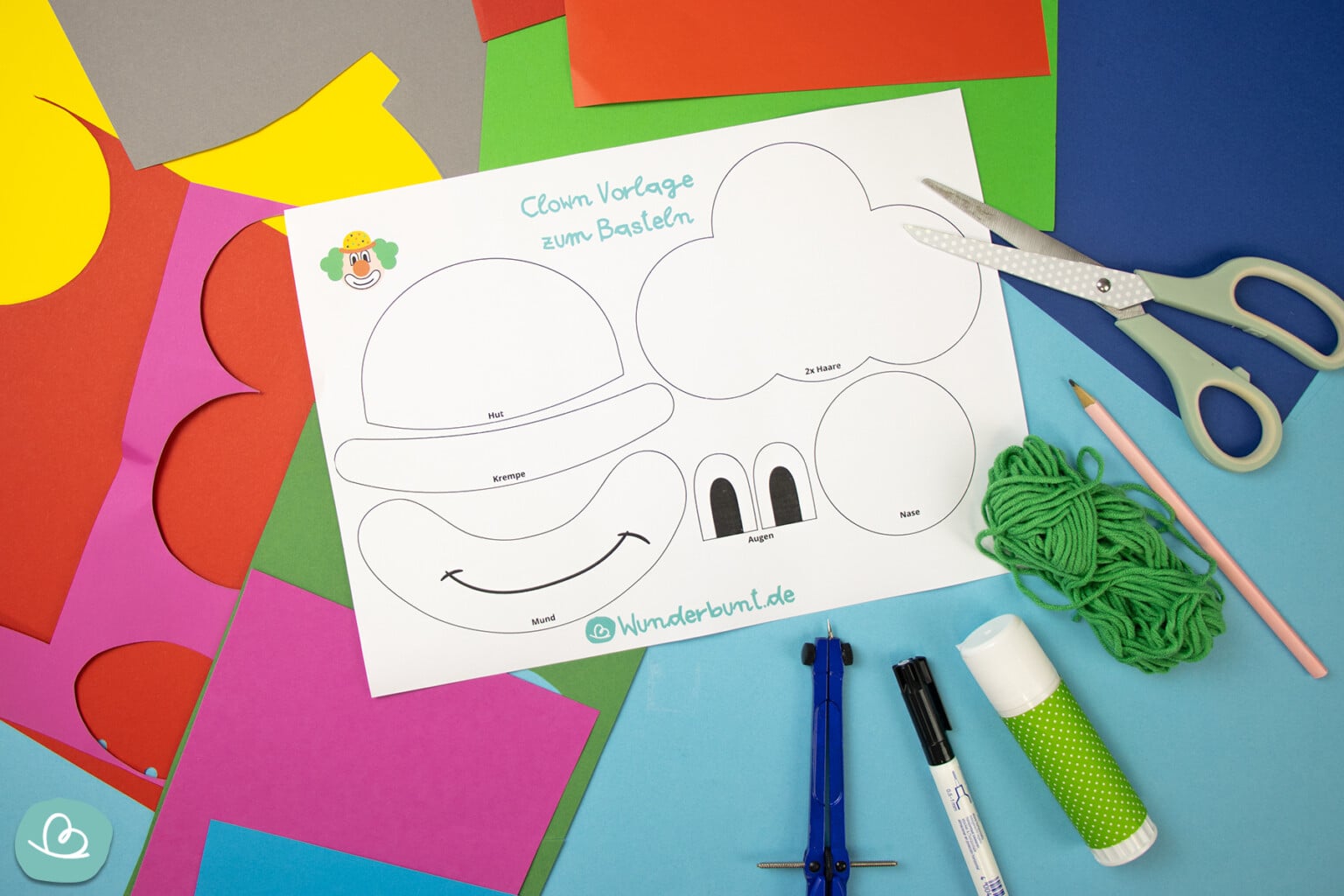  kostenlose Anleitung - Wunderbunt.de Motiv 