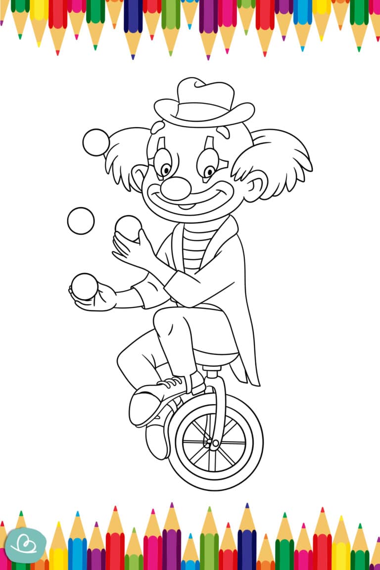 Lustige Clowns & Ausmalbilder zum Kostenlosen Download: Spaß für Groß und Klein!