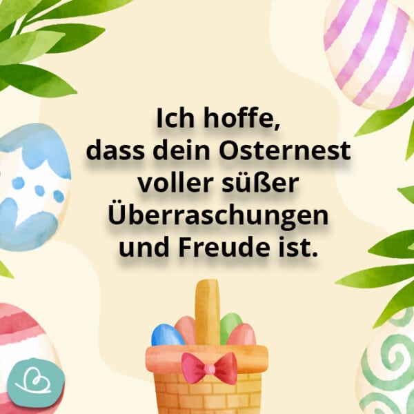 Schöne Ostersprüche 34 Grüße für Ostern Wunderbunt.de
