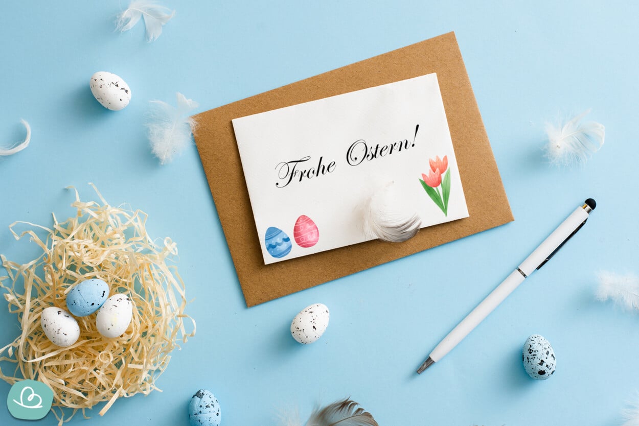 Schöne Ostersprüche 34 Grüße für Ostern Wunderbunt.de